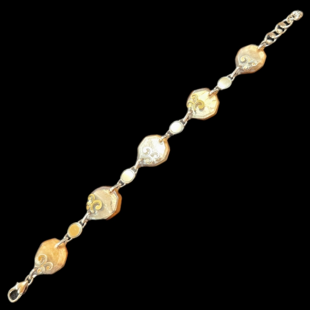 Brighton Retired 3 PC Jewlery set in a beautiful Amber color - Picture 9 of 11